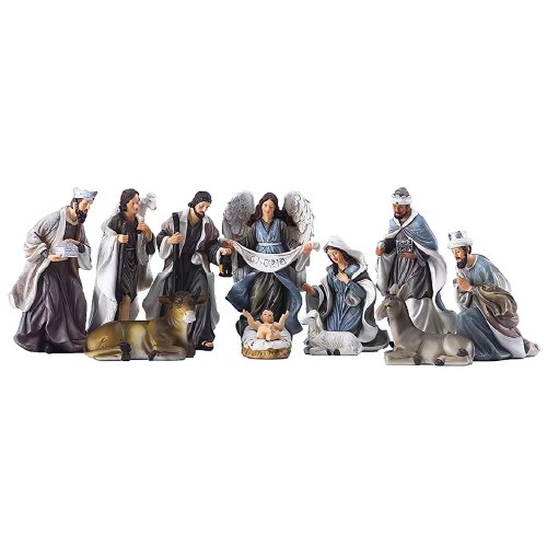 Greek nativity set