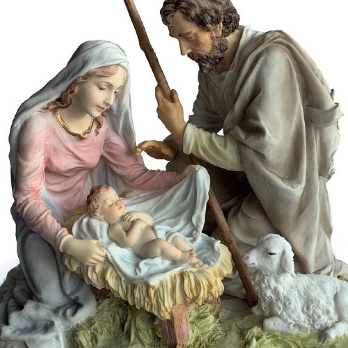 Holy family statue