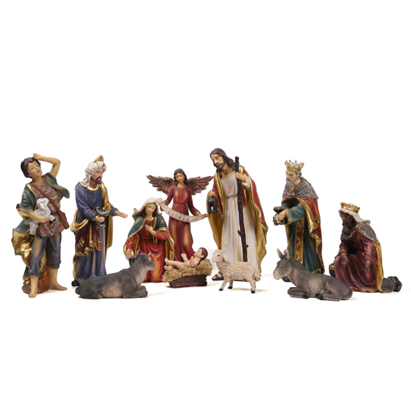 Sweedish Nativity Set 12