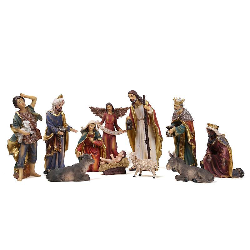 Sweedish Nativity Set 12