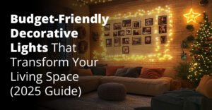 Budget-Friendly Decorative Lights That Transform Your Living Space